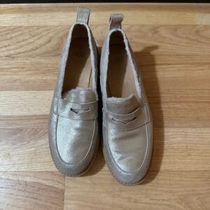 UGG Size 8 Women’s Gold Shoes